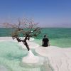Dead Sea salt formations