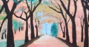 A painting created by Edna
